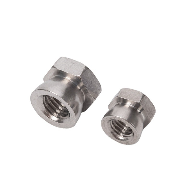 Chroomgeplatte anti-diefstal moer roestvrij staal 304 18-8 Twist Security Hex Breakaway Tamper Proof Shear Moer voor M3 M4 M5 M6 M8 M10 M12