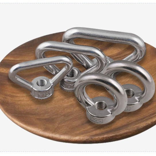 Passivatie DIN standaard roestvrij staal ophef oogbouten oognoot voor zware industrie en industriële poets toepassingen