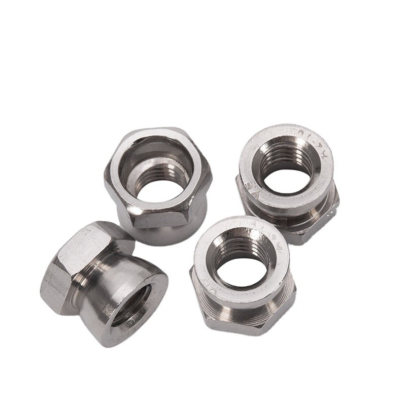 Chroomgeplatte roestvrijstalen beveiligingsnootjes 8 mm-50 mm lengtes voor boultscherming en metrisch meetsysteem